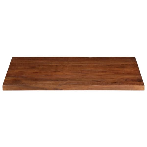 Bordsskiva 90x80x2,5 cm rektangulär massivt återvunnet trä