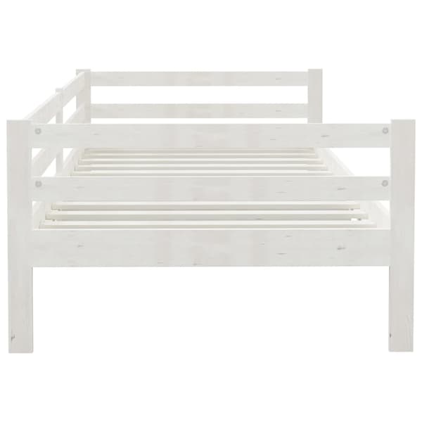 Dagbädd vit massiv furu 90x200 cm