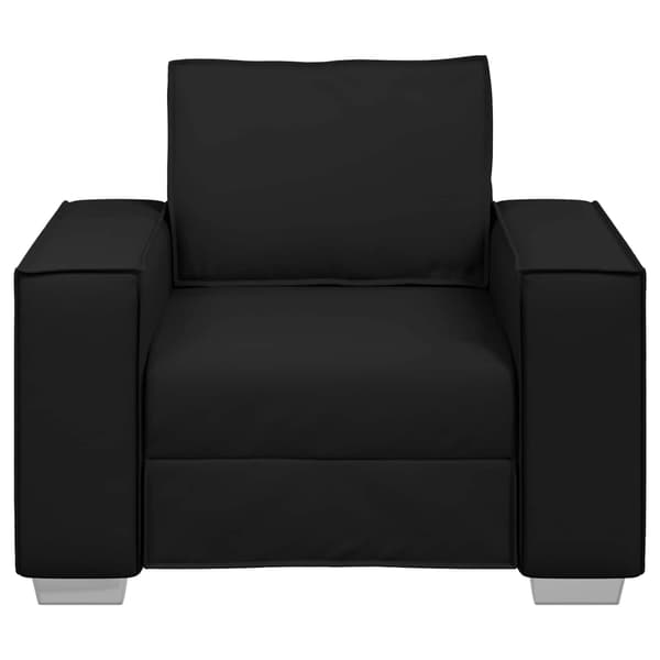 Soffstol Svart 100 cm Konstläder