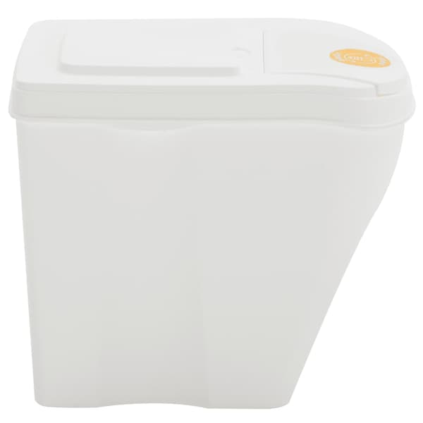 Stapelbara soptunnor 4 st vit 100 L polypropen