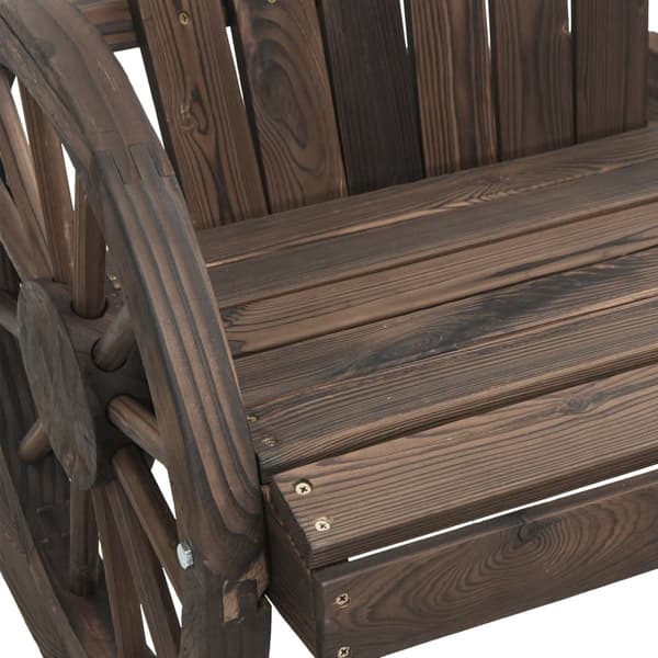 Adirondackstolar 4 st massivt granträ