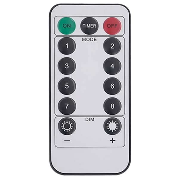 Julbelysning 4 st 140 LED varmvit 17 cm