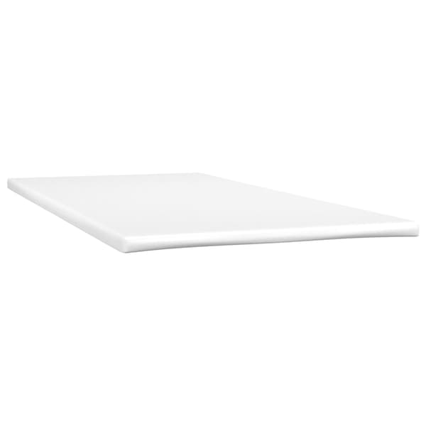 Ramsäng med madrass mörkgrå 90x200 cm sammet