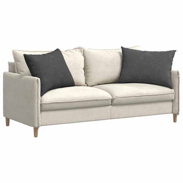 Sofakuddar 2 pcs Mörkgrå 70 x 50 cm Kordread tyg