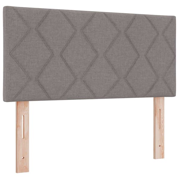 LED huvuddyna Ljusgrå 90 cm tyg