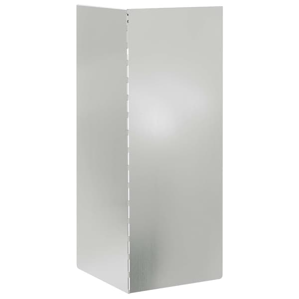 Snigelfence 4 pcs 10 x 10 x 25 cm Galvaniserat Stål Silver