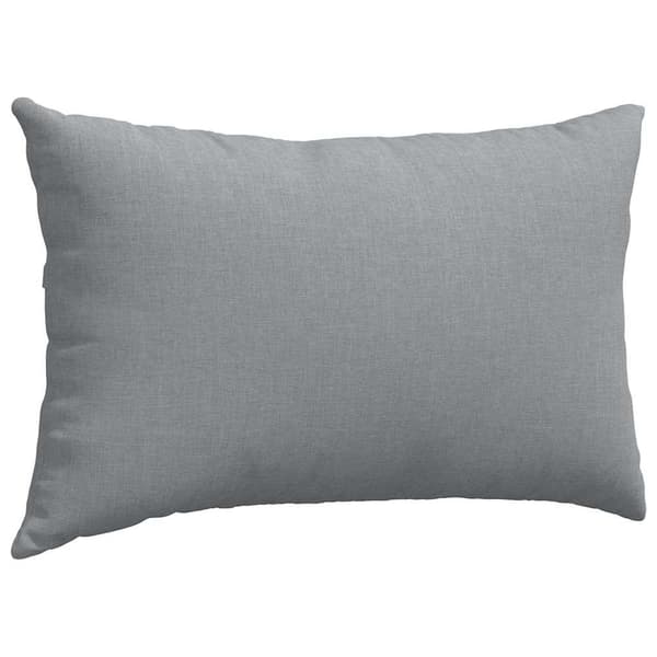 Sofakuddar 2 pcs Ljusgrå 50 x 30 cm tyg