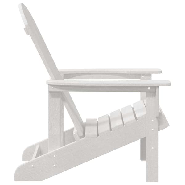 Trädgård Stol 2 pcs Vit 82 x 74 x 92 cm polyeten