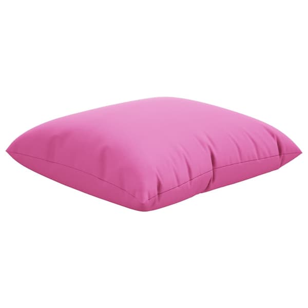 Spridda Kuddar Enfärgad 4 pcs Rosa 60 x 60 cm Polyester Tyg