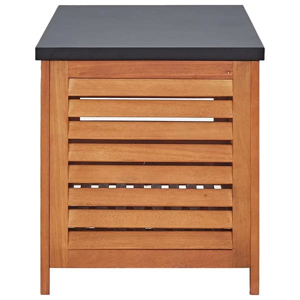 Dynbox 150x50x55 cm massivt eukalyptusträ