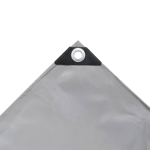 Presenning 650 g/m² 3x3 m grå