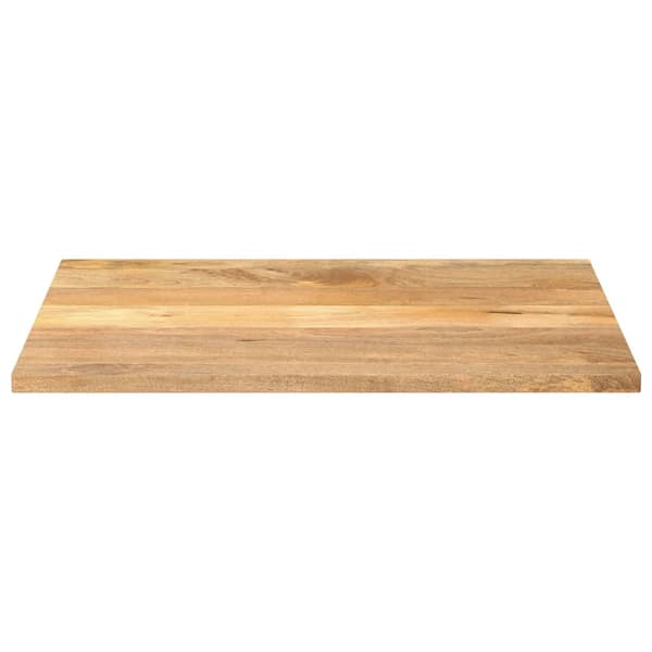Bordsskiva 90x80x2,5 cm rektangulär massivt mango-trä