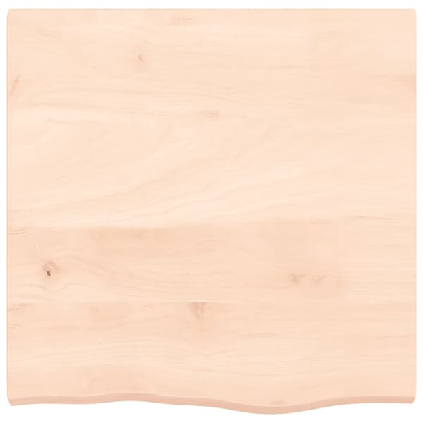 Hyllplan 60x60x(2-4) cm obehandlad massiv ek