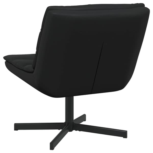 Skrivstol Svart 63 x 75 x 76 cm Glansig PU