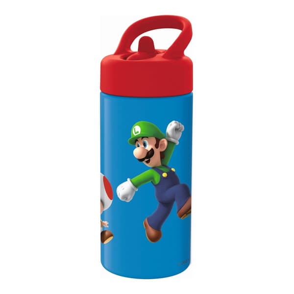 Vesipullo Super Mario Punainen Sininen (410 ml)