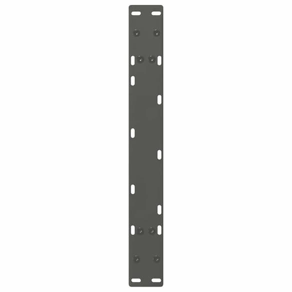 Soffbordsben A-formade 2 st antracit 70x(30-31) cm stål