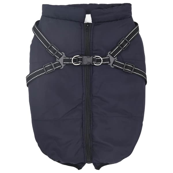 Hund Kappa Mörkblå L44 Fleece och Polyester