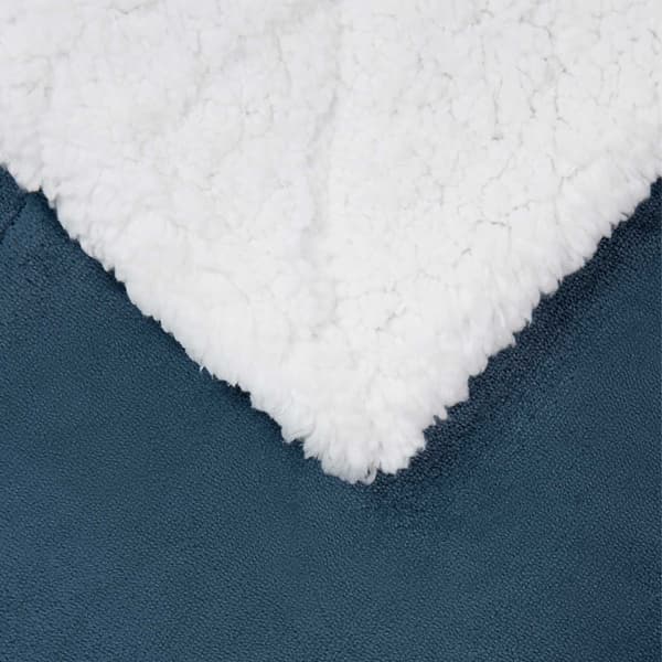 Kastfilt Mörkblå 150 x 200 cm Fleece