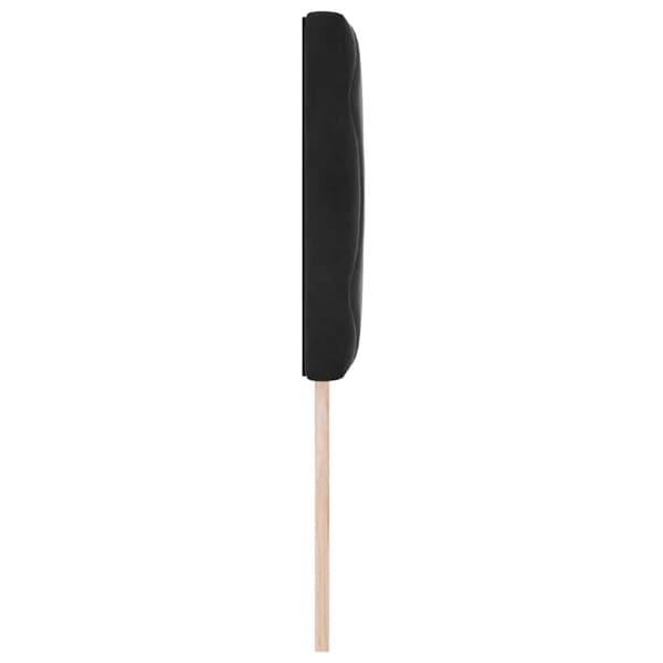 Huvudgavel Svart 80 cm Sammet