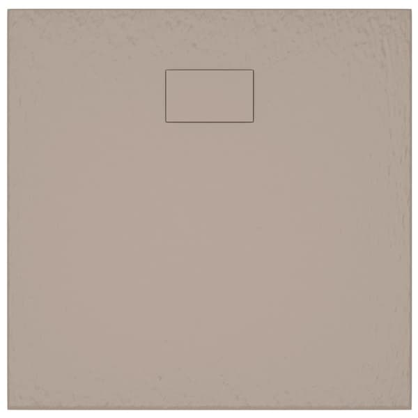 Duschkar SMC brun 90x80 cm