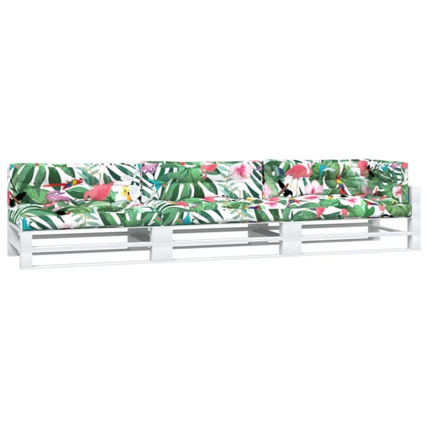 Palldynor 7 st flerfärgad tyg