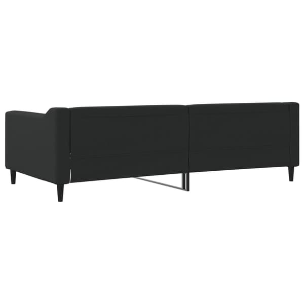 Dagbädd svart 100x200 cm tyg
