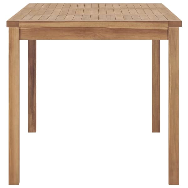 Trädgårdsbord 140x80x77 cm massiv teak
