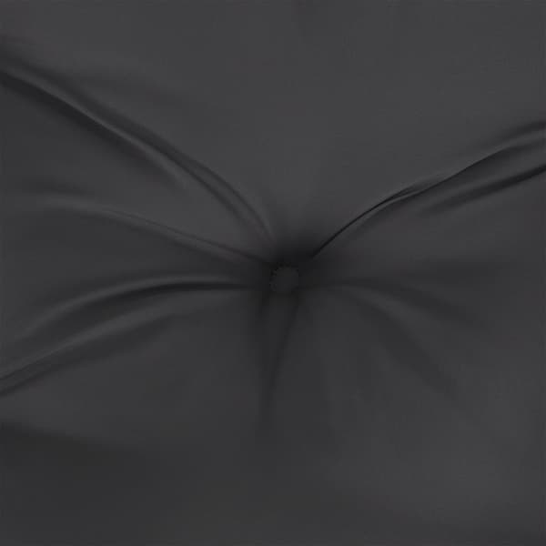 Palldyna svart 80x80x12 cm tyg