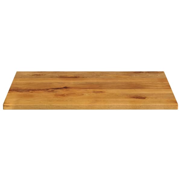 Bordsskiva 90x80x3,8 cm rektangulär massivt mango-trä