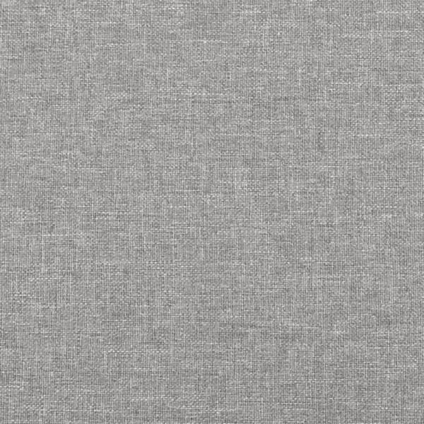 Boxspring-sängram ljusgrå 160x200 cm tyg