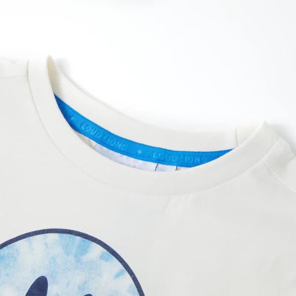 T-shirt för barn ecru 140