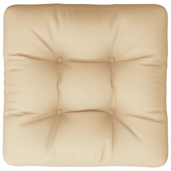 Palldyna beige 50x50x12 cm tyg