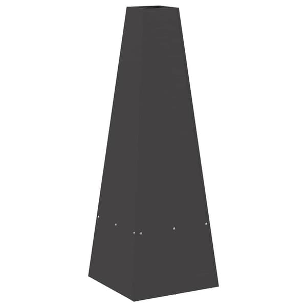 Eldstad Svart 35 x 35 x 100 cm Stål