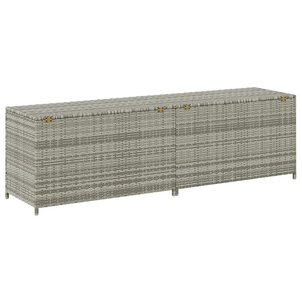 Dynbox konstrotting 200x50x60 cm grå