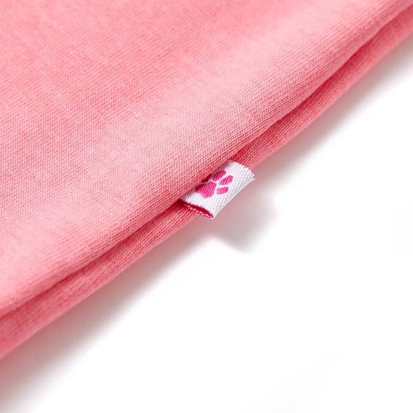 T-shirt för barn neonrosa 116