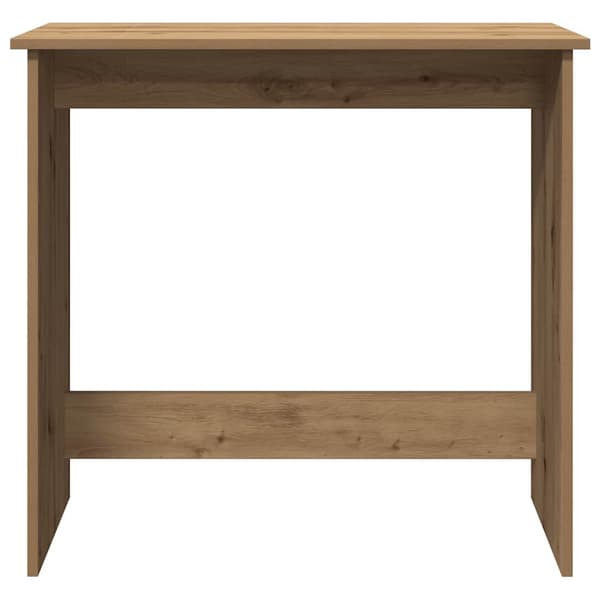 Skrivbord ek 80x40x75 cm konstruerat trä