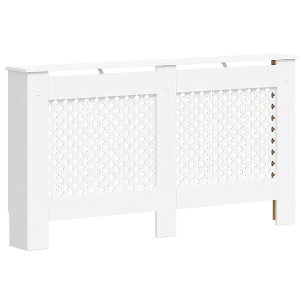 Elementskydd 2 st vit 152x19x81,5 cm MDF