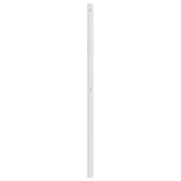 Ersättningsgavel metall vit 100 cm