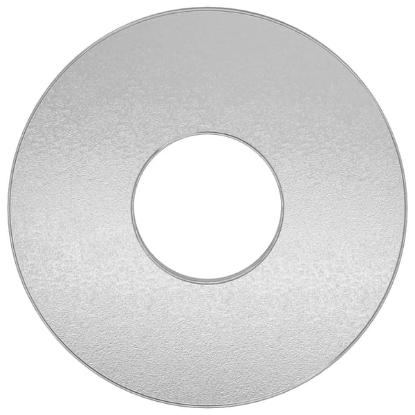 Skivor 2 pcs Silver 12 x 12 x 1,2 cm Järn