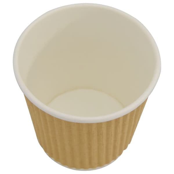 Kaffekoppar i papper 1000 st 4oz 100ml brun