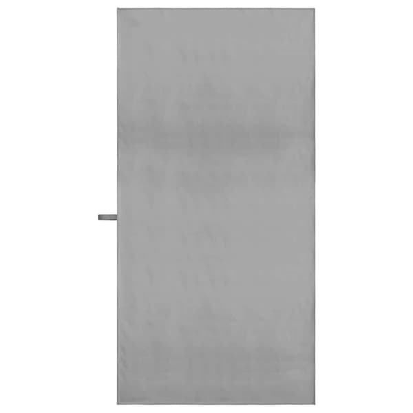 Sporthanddukar 2 pcs Mörkgrå 140 x 70 cm Polyester och polyamid