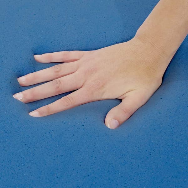 Madrass 80x200 cm viskoelastiskt minnesskum 18 cm H2