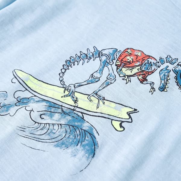 T-shirt för barn ljusblå 140