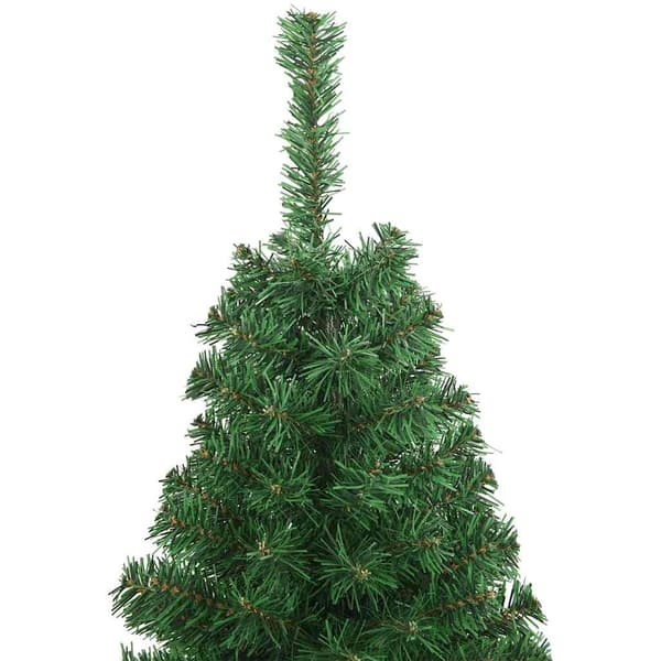 Plastgran med tjocka grenar grön 150 cm PVC