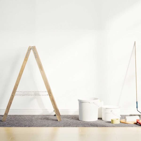 Halkfria målardukar 2 st 10 m 180 g/m² grå