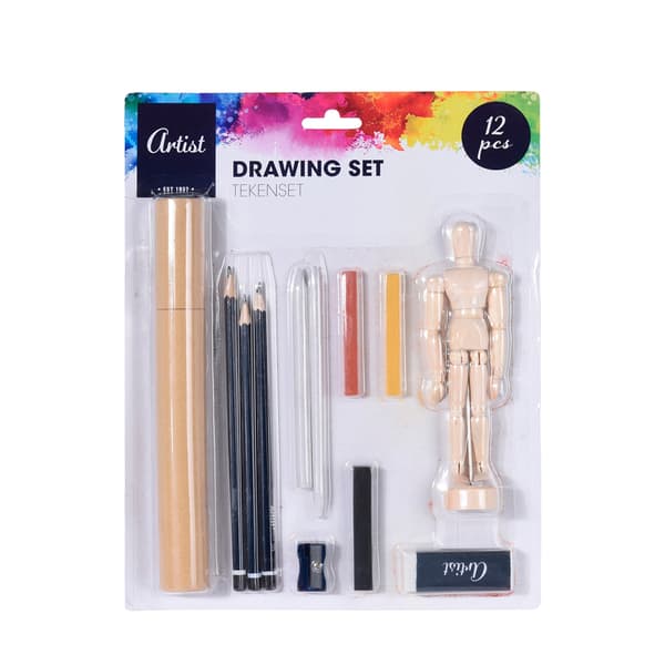 Ritningsset Artist (12 Pcs)
