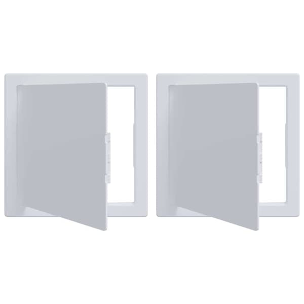 Åtkomstpaneler 2 pcs Vit 20 x 20 cm ABS Plast
