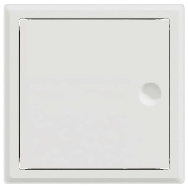 Åtkomstpanel 2 pcs Vit 23 x 23 x 3 cm Stål