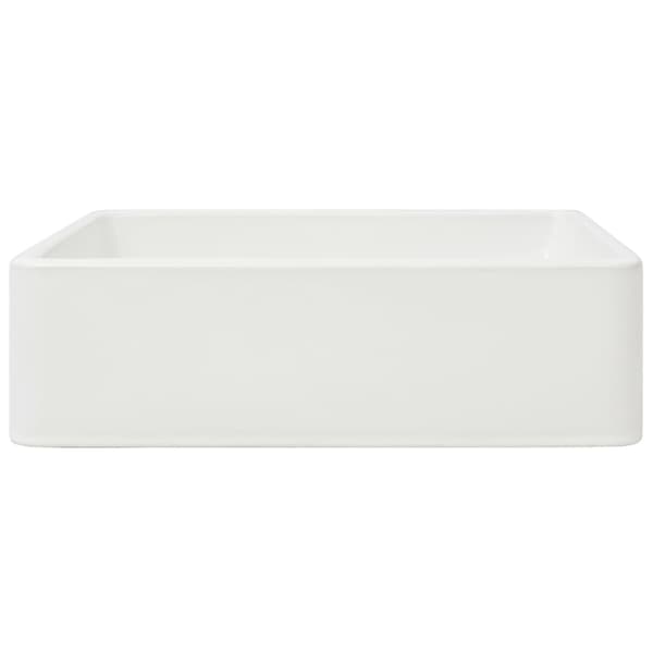 Handfat keramik vit 41x30x12 cm