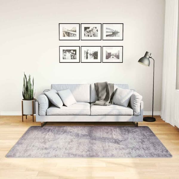 Matta tvättbar 120x180 cm grå